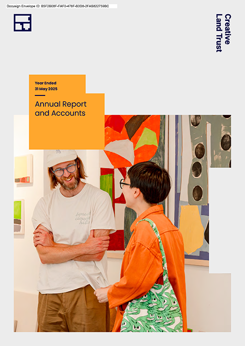 Cover of Creative Land Trust Annual Report and Accounts 2025