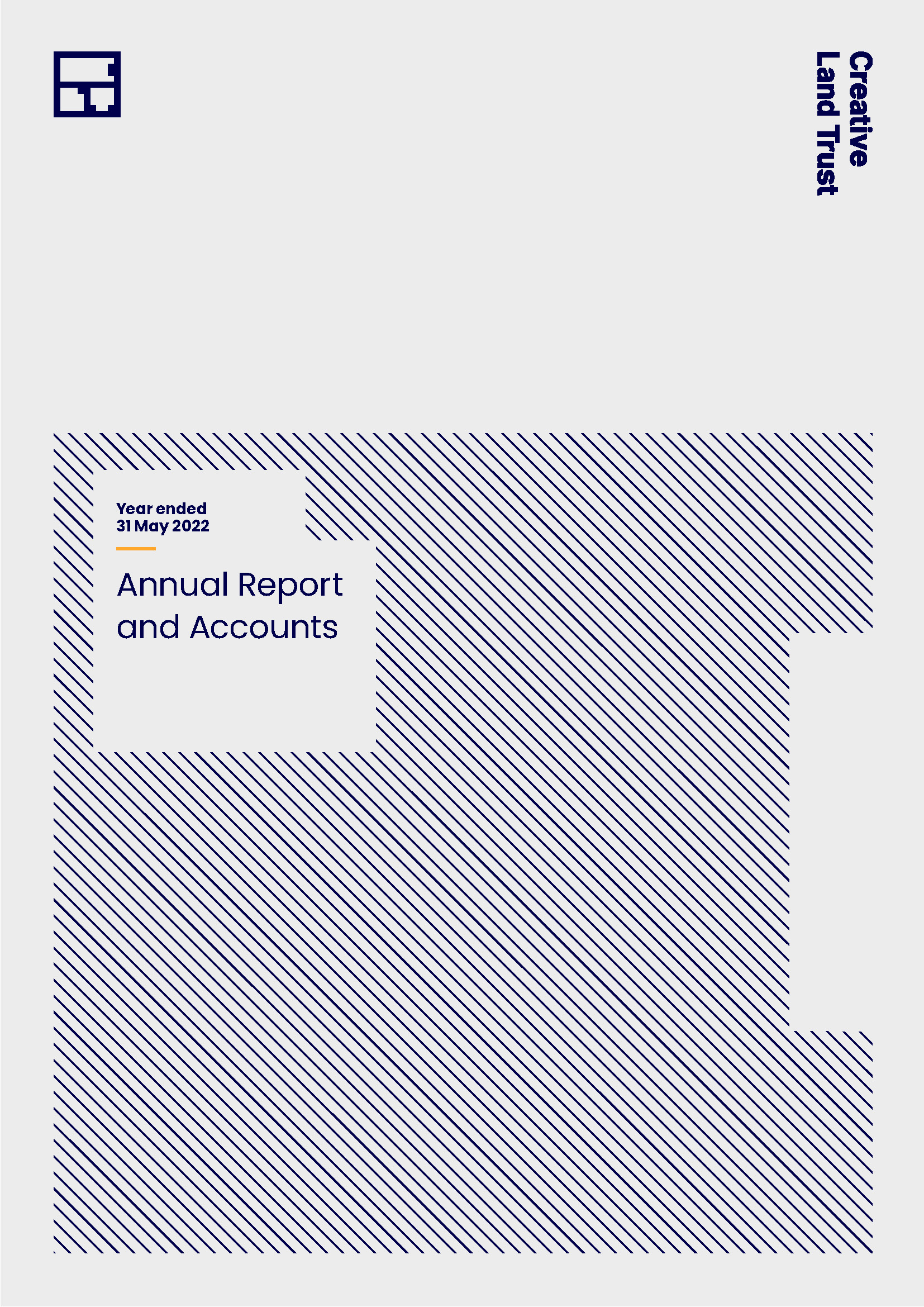Cover of Creative Land Trust Annual Report and Accounts 2022