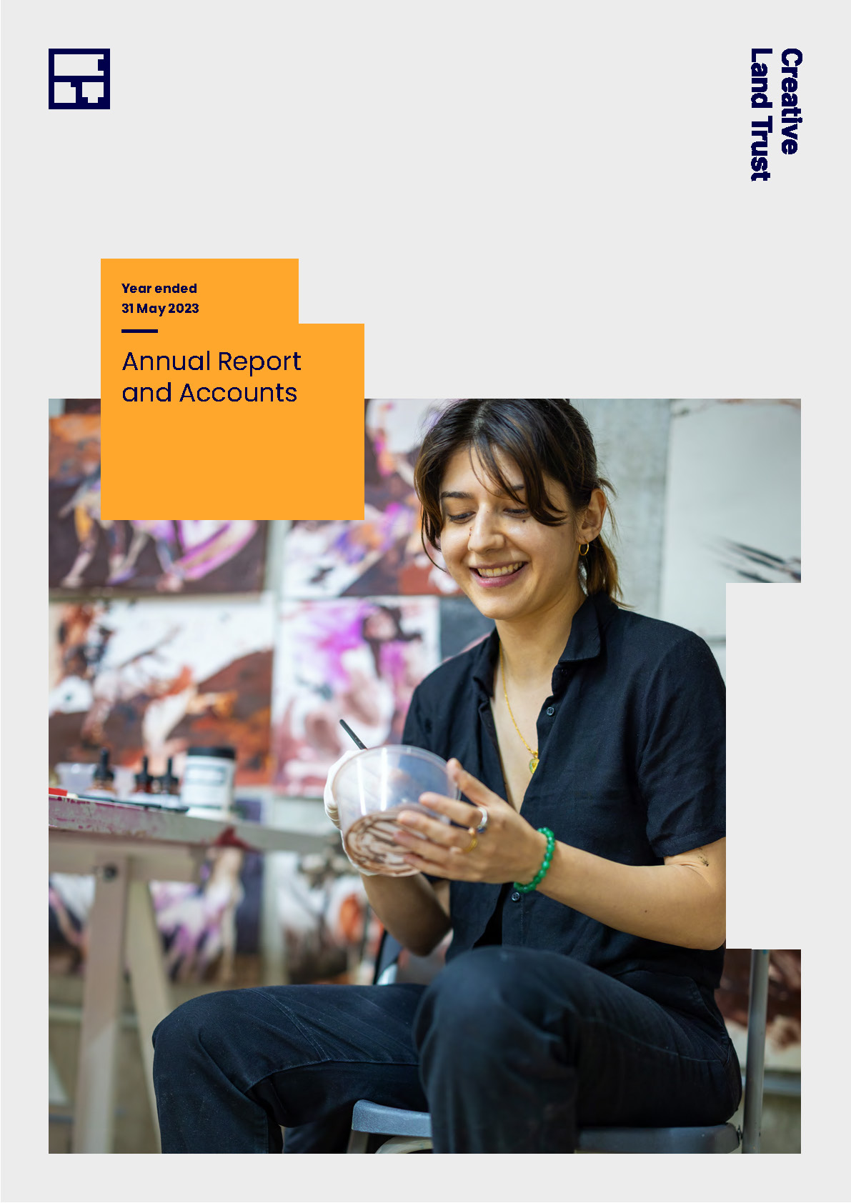 Cover of Creative Land Trust Annual Report and Accounts 2023